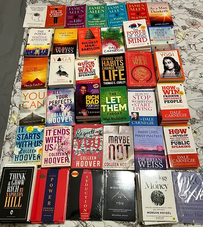 Collection of Personal Development Books - 6 only for 100aed