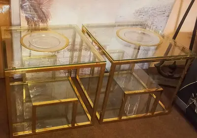 Sleek and Modern Glass Console Table