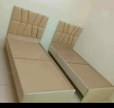 Elegant Twin Bed Set with Storage