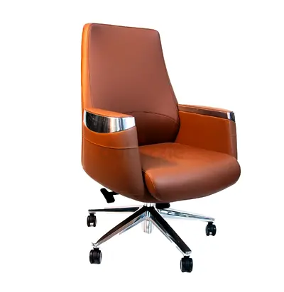 Executive leather heavy-duty modern revolving chair