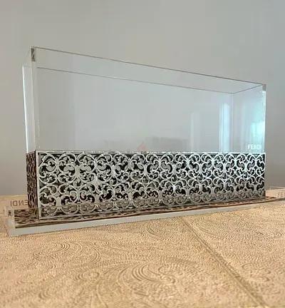 Fendi original plexy vase