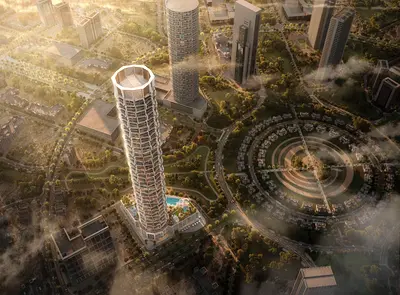 Close to OP I Direct Owner I Lux Studio Binghatti Circle I Best View: Park/Pool I Handover Next Year