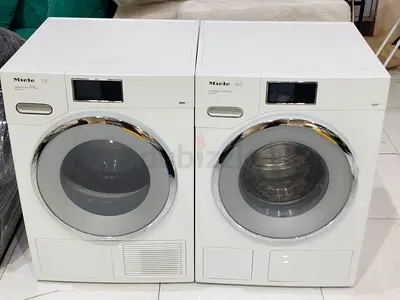 Highly Professional Miele W1T1 WMV 960 WPS 9 kg Washer / Miele TMV 840 WP 9 kg Tumble Dryer