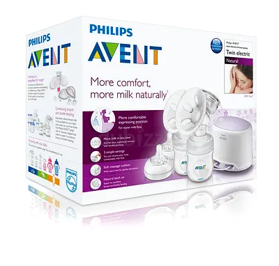 Philips Avent Twin Electric Breast Pump – OPEN BOX (Never Used)