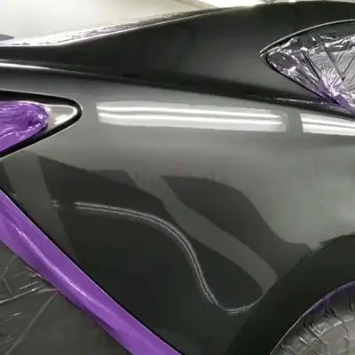 Good quality paint job with warranty. 🤝