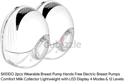 SKEIDO Wearable Electric Breast Pumps - Hands Free Convenience