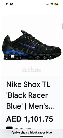 Nike shox TL “black/racer blue”