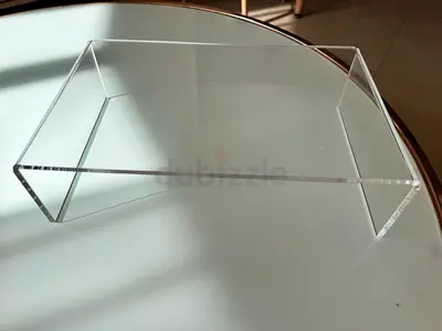 Monitor Stand - Sleek acrylic for Sale