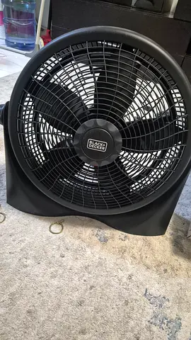 Black  Decker High-Performance Floor Fan for Sale