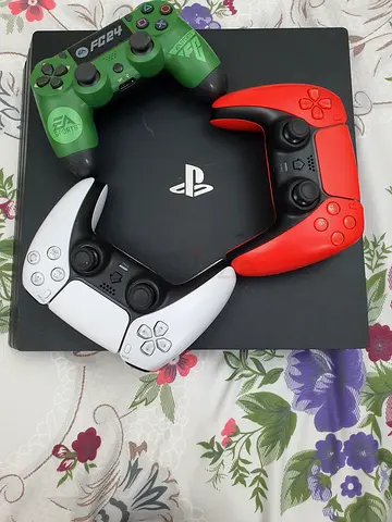 PlayStation 4 Console with Controllers