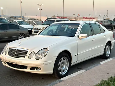 M BENZ E240 JAPAN IMPORTED 2005 SUNROOF PARKING CENSOR