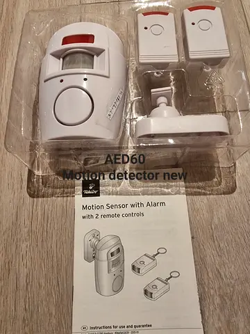 New Motion Detector with Remote Controls