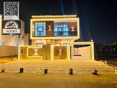 For sale in Al-Haliyo 2, a villa with 7 master bedrooms, a majlis, 2 living rooms, two floors, and a