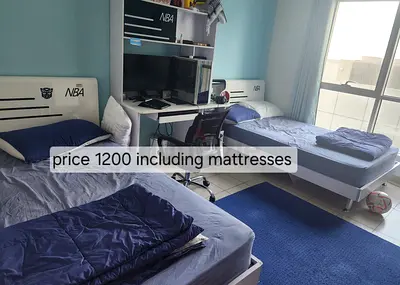 Cozy Bedroom Set with Mattresses for Sale