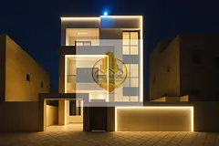 Magnificent 7-Bedroom Luxury Villa for Sale In Al Yasmeen, Ajman - Premium Finishing - Including Wat