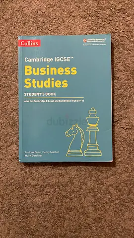 Cambridge IGCSE Business Studies Students Book O level