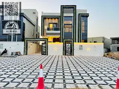 For sale in Al-Haliyo 1, a two-story villa with a roof, 5 rooms, a majlis, a living room, and a maid