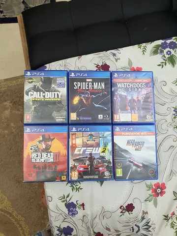 Collection of Popular PS4 Games
