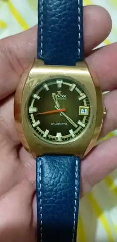 Edox Bluebird Automatic Micron Gold