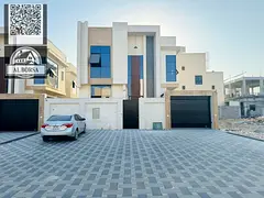 For sale in Al Zahia: a villa with 5 master bedrooms, a majlis (formal sitting room), a living room,