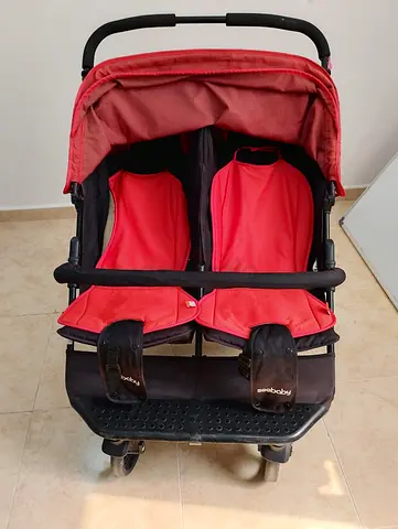 Seebaby Well-Maintained Double Stroller for Sale