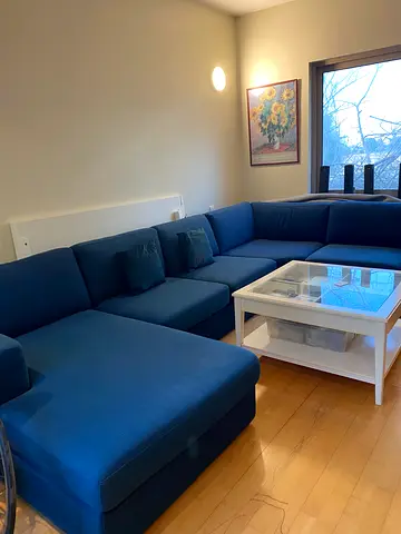 Blue Sectional Sofa