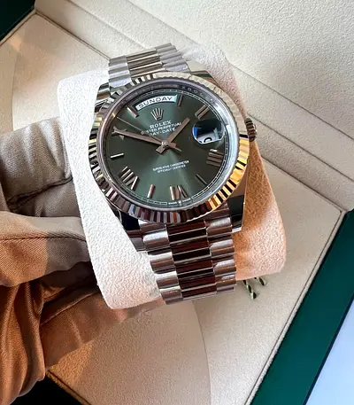 SC Rolex DayDate Olive 1-1