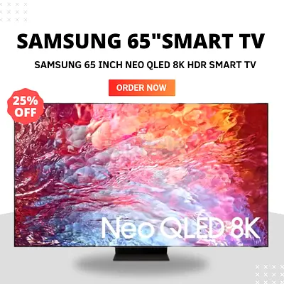 Samsung 65 Inch Neo QLED 8K HDR Smart TV