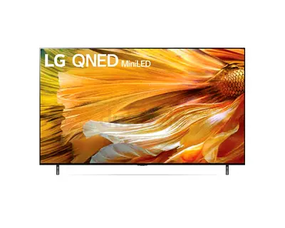 LG QNED TV 75 Inch QNED90 Series, Cinema Screen Design 4K Cinema HDR WebOS Smart ThinQ AI Mini LED 7