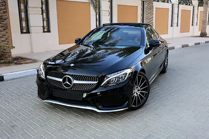 MERCEDES-BENZ C200-COUPE -2017-136000KM-GCC SPECS