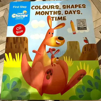 First Step Colours, Shapes , Months kids book