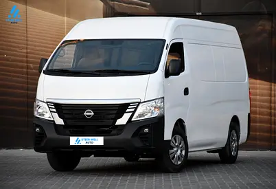 2025 Nissan Urvan NV350 Highroof Delivery Van GCC  White Automatic
