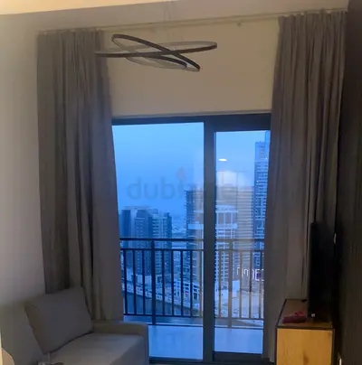 Grey blackout curtains 2 pieces W138 X L312