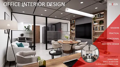 D-ZIGN specialized in open office design. Architect  Interior Designer with 15 years of experience.
