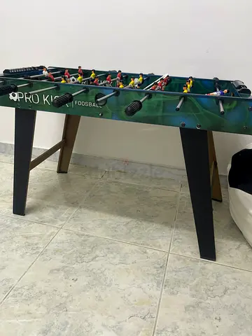 Foosball toy play