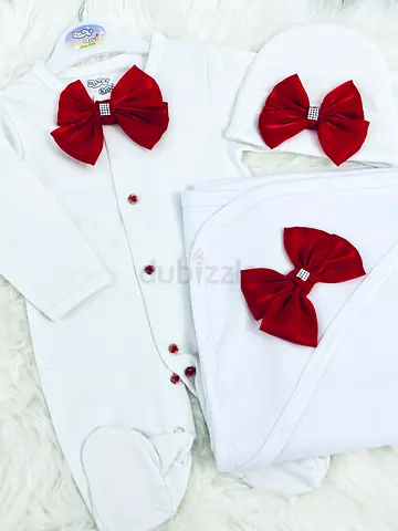 Stylish Baby Outfit with Matching Accessories