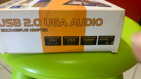 USB 2.0 Multi-Display Adapter with DVI/VGA/HDMI Support