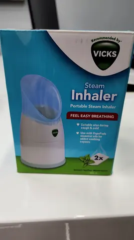Vicks Portable Steam Inhaler for Easy Breathing