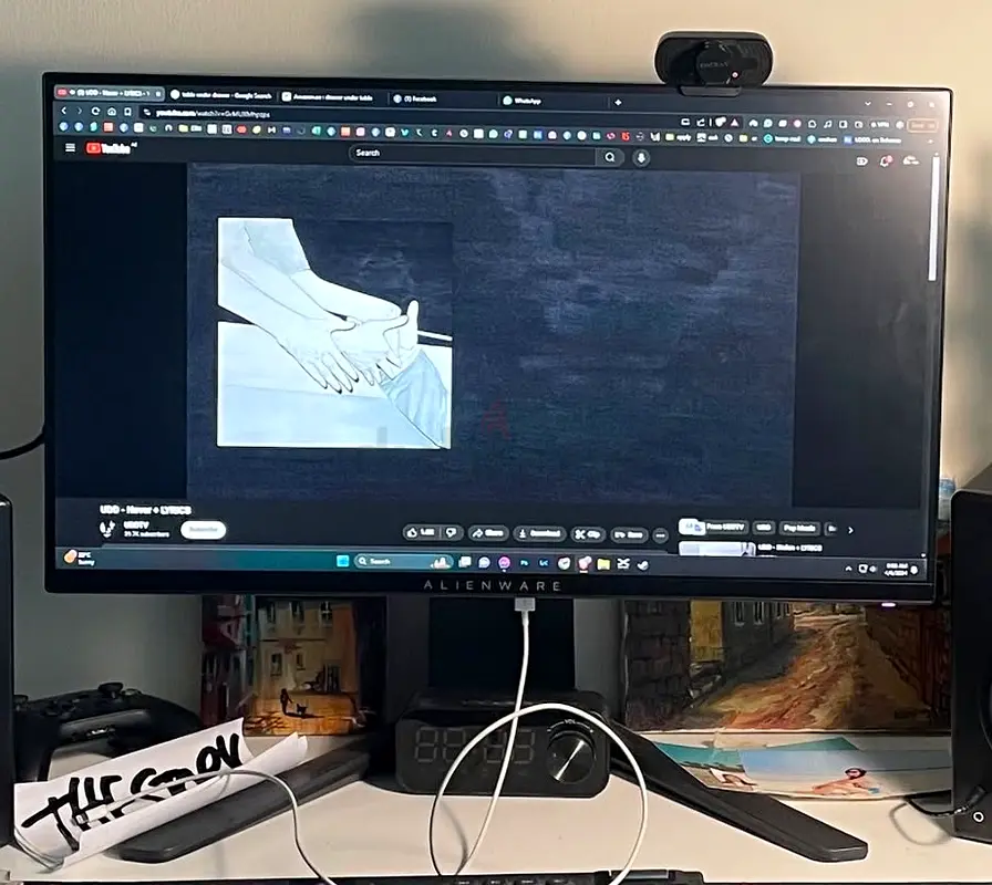 Monitor para juegos Alienware 25 AW2521HF65073397161857112