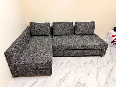 IKEA Lshape sofa bed with storage