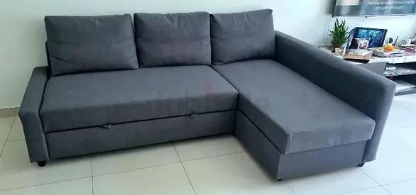 Sofa bed with storage