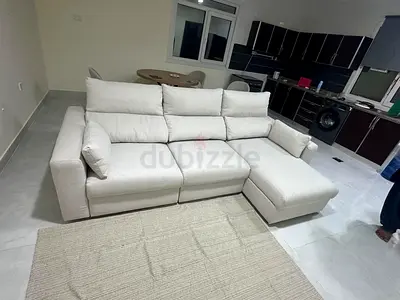 Ikea eskilstuna L shape sofa bed under storage
