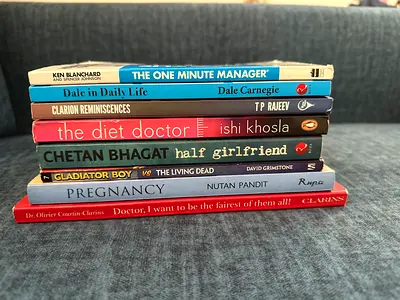 Mixed Non-Fiction, Fiction  Self-Help Book Set