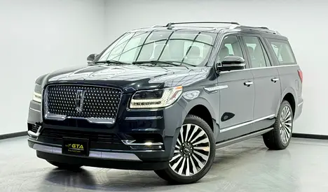2021 Lincoln Navigator Presidential, 2026 Lincoln Warranty + Service Pack, Low Km, 8 Seater, GCC