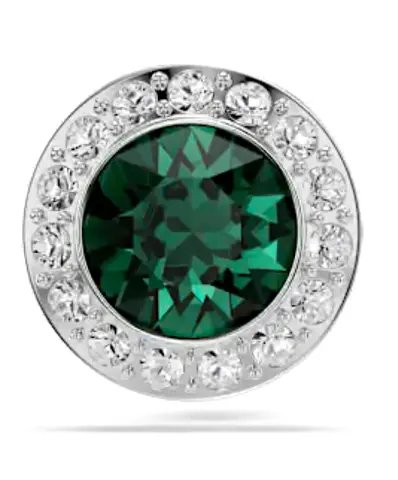 Swarovski Una Angelic Stud Earrings. Rhodium Plated.