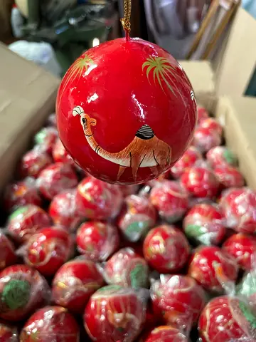 Paper mesh X mas Decoration items