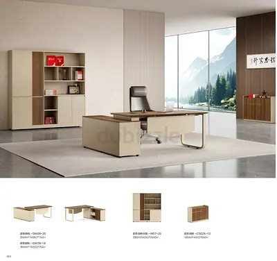 Modern Executive Office Furniture Set - Sleek Design