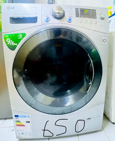 LG Washing Machine - 9kg Load Capacity