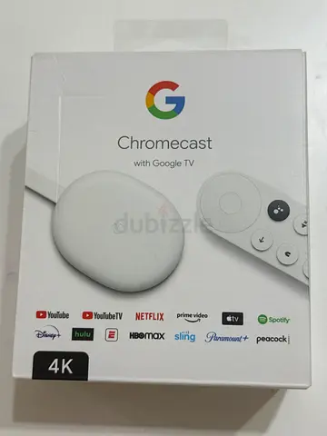Chromecast with Google TV 4K - Snow