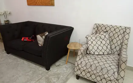 Stylish Sofa and Cozy Armchair Set for Sale